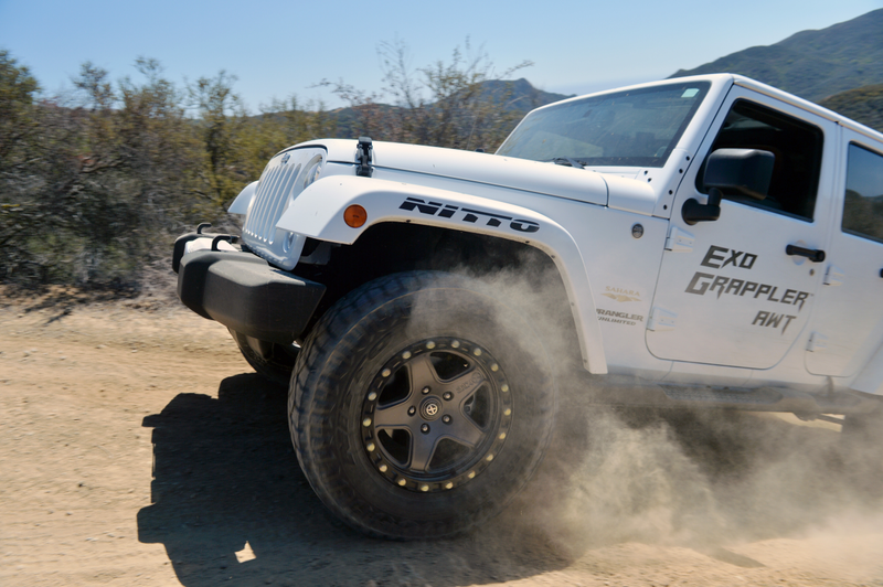 Illustration for article titled 2014 Jeep Wrangler Unlimited: Off-Road Tested On Nitto's New Dirt Tires